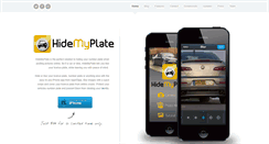 Desktop Screenshot of hidemyplate.info